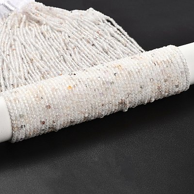 Natural Quartz Crystal Beads Strands G-RM2025-06-2.5mm-1