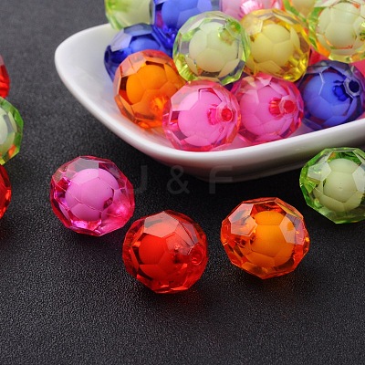 Transparent Acrylic Beads TACR-S113-20mm-M-1