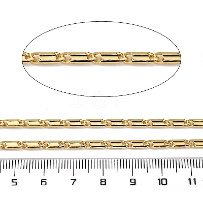 Brass Oval Link Chains CHC-H113-07G-1