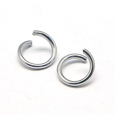 304 Stainless Steel Open Jump Rings A-STAS-E011-4x0.7mm-1