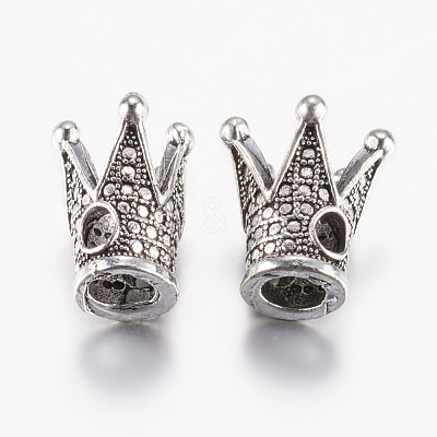 Tibetan Style Alloy Beads PALLOY-F200-09AS-1