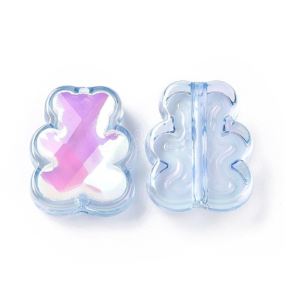 Acrylic Beads OACR-E007-02B-1