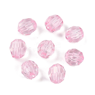 Transparent Acrylic Beads OACR-Q015-01B-1