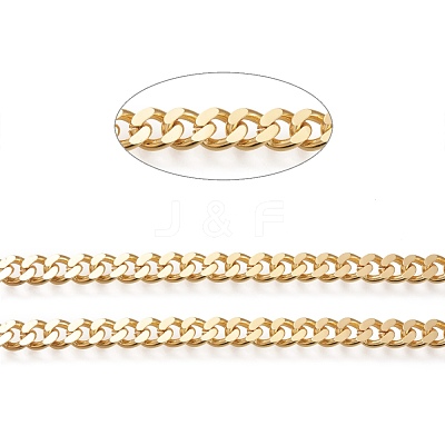 Brass Cuban Link Chains CHC-K010-03G-1