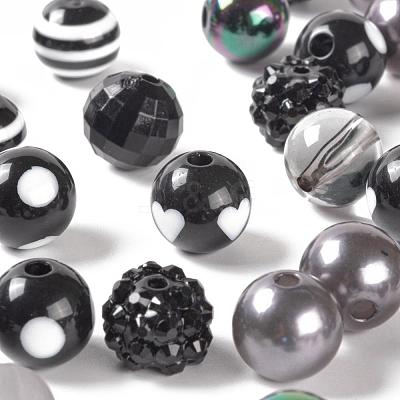160Pcs 10 Style Opaque & Transparent SACR-LS0001-02A-1