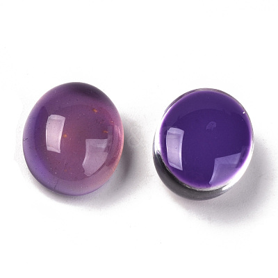 Glass Cabochons X-GLAA-R218-04-1