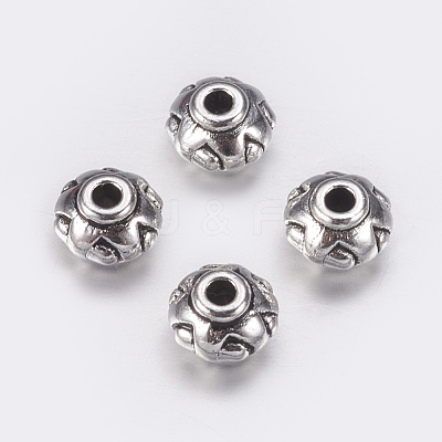 Tibetan Style Spacer Beads TIBEB-A24612-AS-LF-1