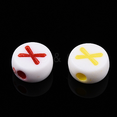Craft Style Acrylic Beads MACR-N017-01-1