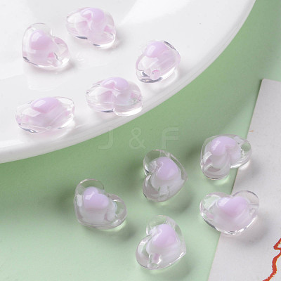 Transparent Acrylic Beads TACR-S152-08A-09-1