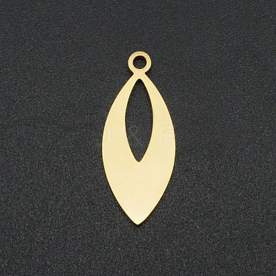 201 Stainless Steel Open Back Bezel Pendants STAS-R111-LA172-9-1