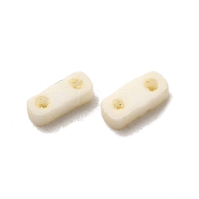 2-Hole Baking Paint Glass Seed Beads SEED-S023-17A-06-1