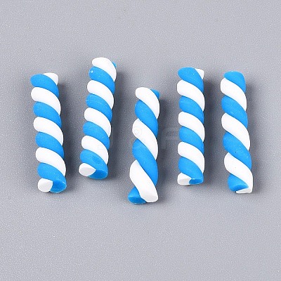 Handmade Polymer Clay Beads CLAY-N012-02B-1