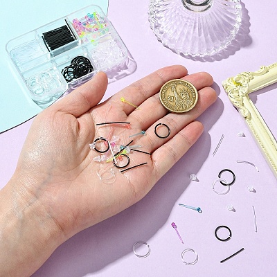 PP and PVC Earring Findings Kits SJEW-YW001-01-1