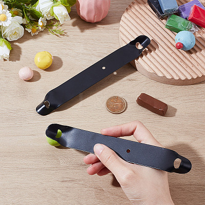 Stainless Steel Ceramic Clay Trimming Tool DIY-WH0622-361-1