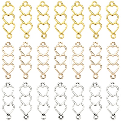 90G 3 Colors Alloy Connector Charms FIND-YW0009-36-1