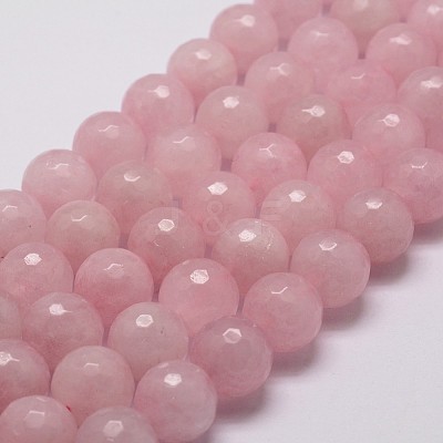Natural Rose Quartz Beads Strands G-G736-13-10mm-1