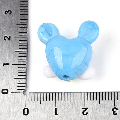 Handmade Lampwork Beads LAMP-N034-08D-1