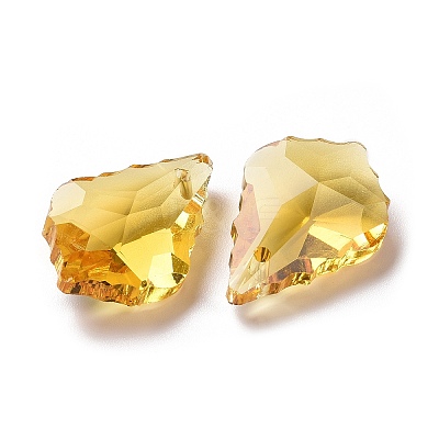 Faceted Glass Pendants GLAA-F068-C26-1