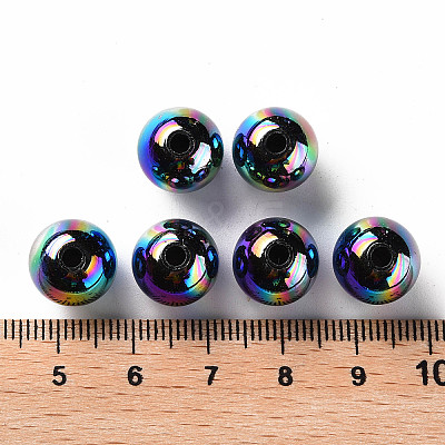 Opaque Acrylic Beads X-MACR-S370-D12mm-S002-1