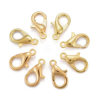 Zinc Alloy Lobster Claw Clasps E105-G-1