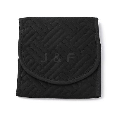 Polyester Jewelry Storage Zipper Bags for Rings ABAG-WH0046-10B-1