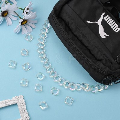 Transparent Acrylic Linking Rings OACR-S036-003A-D01-1