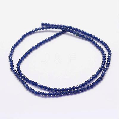Synthetic Gemstone Beads Strands G-K182-2mm-27-1