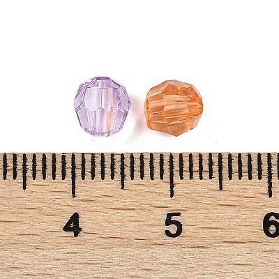 Transparent Acrylic Beads OACR-Q015-03A-1