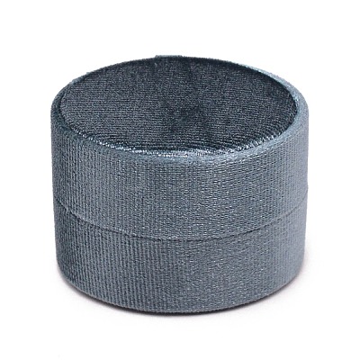 Velvet Ring Boxes VBOX-WH0009-02B-1