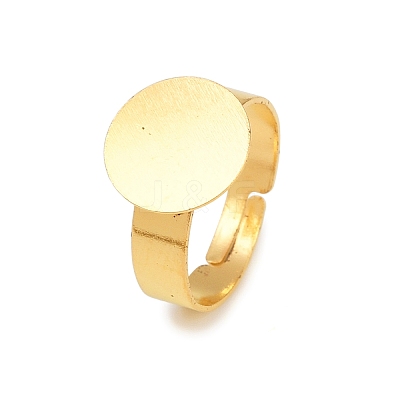 Brass Pad Ring Bases LS-J0JR9-G-1