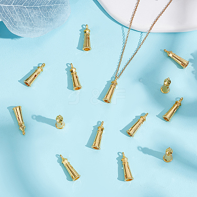 50Pcs Alloy Pendants FIND-GO0003-16G-1