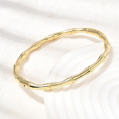 Brass Hinged Bangles for Women BJEW-H639-05G-1