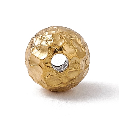 304 Stainless Steel Beads STAS-E179-06G-04-1