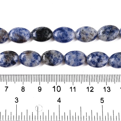 Natural Blue Spot Jasper Beads Strands G-M206-40-1