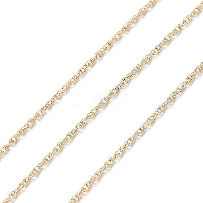 Yellow Gold Filled Rope Chains CHC-M023-22A-G-1