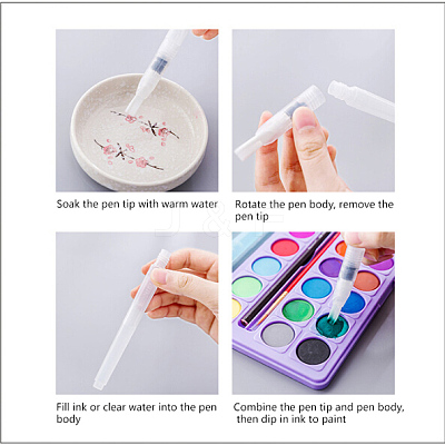 Art Painting Water Pen TOOL-WH0032-03B-1