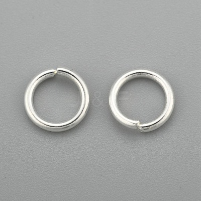 304 Stainless Steel Open Jump Rings STAS-H380-09S-C-1