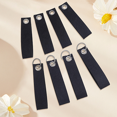 30Pcs Non-Woven Fabric Keychains KEYC-SP0001-64A-1