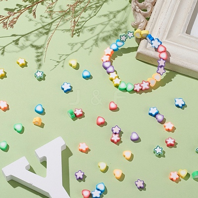 240Pcs 12 Style Handmade Polymer Clay Beads CLAY-YW0001-29-1