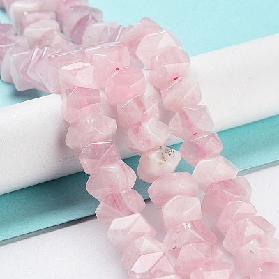 Natural Madagascar Rose Quartz Beads Strands G-D091-A02-1