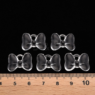 Transparent Acrylic Pendants TACR-T024-02BA-205-1
