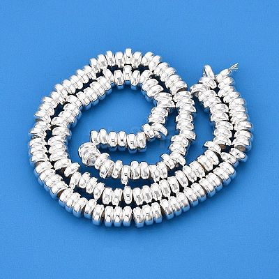 Electroplate Non-magnetic Synthetic Hematite Beads Strands X-G-Q465-29S-1
