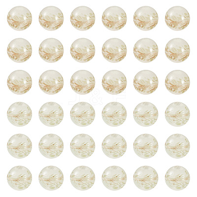 50Pcs Handmade Sand Lampwork Beads LAMP-TA0001-60A-1