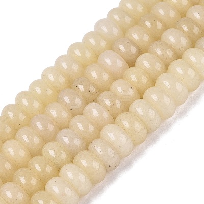 Natural White Jade Beads Strands G-Q613-01F-18-1