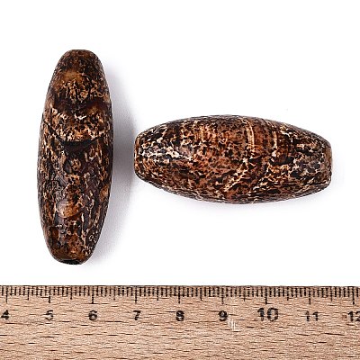 Natural Tree Bark Agate Beads G-Q606-22-1