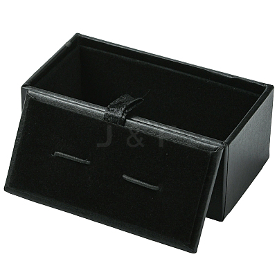 Paper Cardboard Jewelry Cufflink Boxes CON-WH20008-13C-1