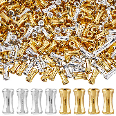 400Pcs 2 Colors Alloy Beads FIND-SP0002-39A-1