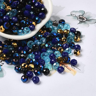 Glass Beads Strands EGLA-A034-SM6mm-36-1
