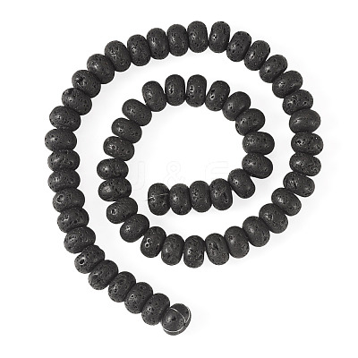 1 Strand Natural Lava Rock Beads Strands G-TA0003-44C-1