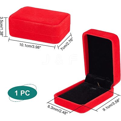 Velvet Pendant Box CON-WH0088-35A-1